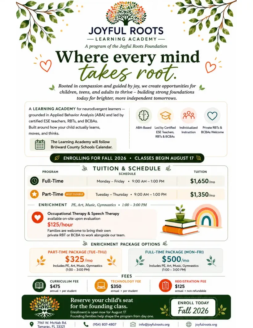 Joyful Roots Learning Academy